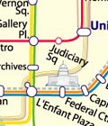 Metro Map of Washington-Baltimore