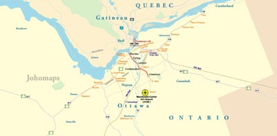Metro Map of Ottawa